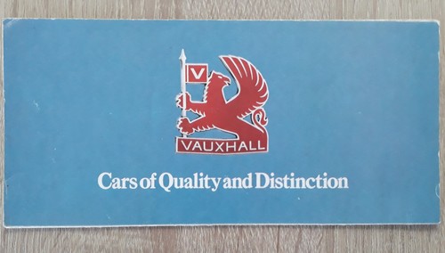 Vauxhall range brochure 1980 - brochure,