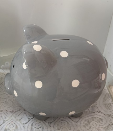 Giant ceramic piggy bank