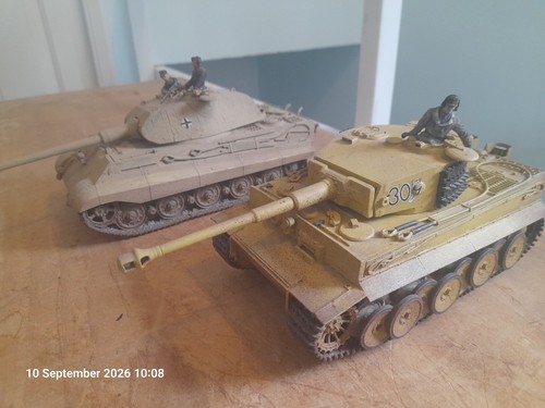 Built king tiger and - king,