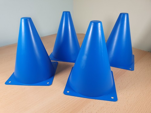 Football training cones blue - training,