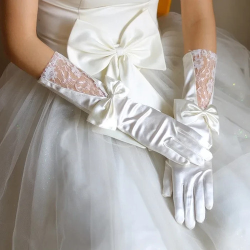 7056 white satin lace - 7056💖white, &