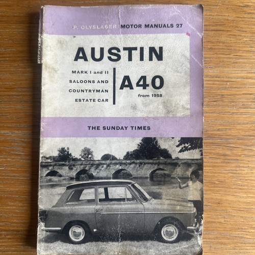 Austin a40 farina ii - mk, &