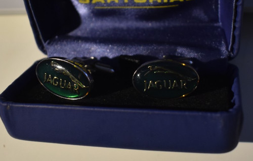 Jaguar cufflinks never - jaguar, worn