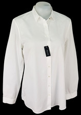 MASSIMO DUTTI Womans White L/S