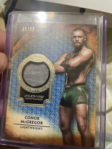 2018 topps ufc knockout conor - topps,