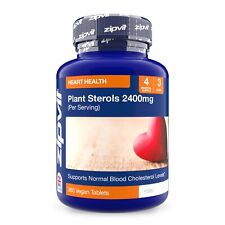 Plant Sterols 2400mg Vegan Tablets, Supports Cholesterol & Heart Health