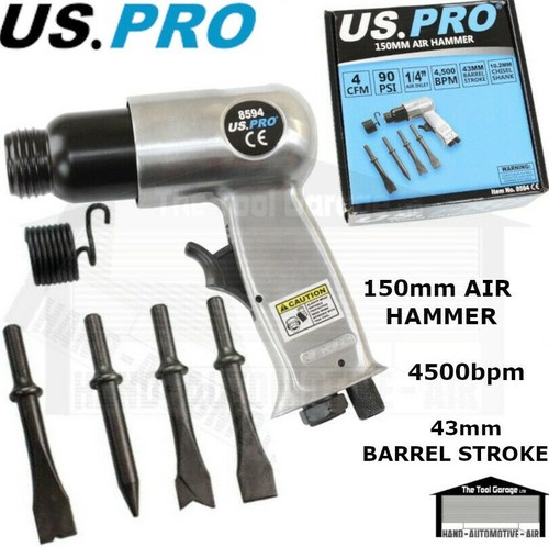 Pro tools 150mm air hammer - us,