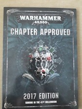 Warhammer 40,000 8th edition Chapter Approved 2017