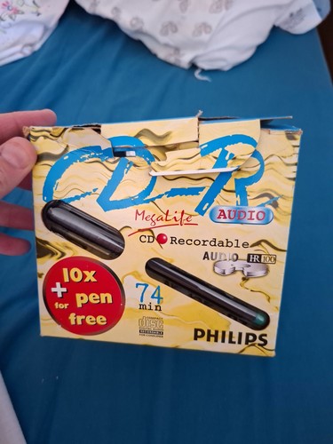 Phillips recordable discs - phillips,