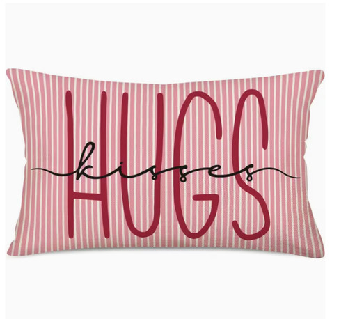 Hugs and kisses pink - kisses,