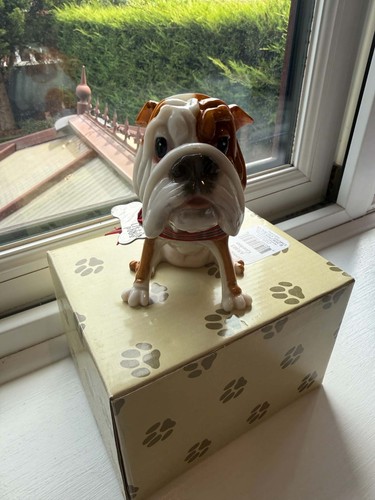 Little paws bulldog figurine - little,