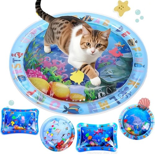 Cat dog water play mat - dog,