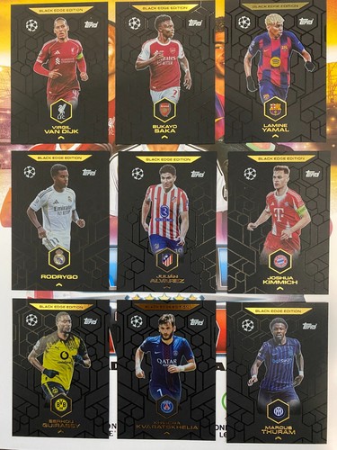 Topps match attax black - 25/26,