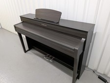 Yamaha Clavinova CLP-635 CLP-635DW Digital Piano dark walnut finish stock #25484