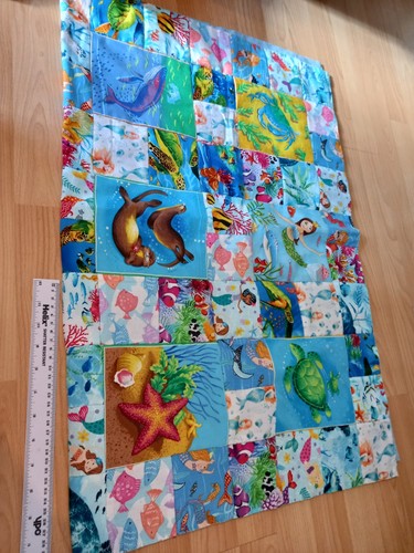 Handmade patchwork blanket - handmade,