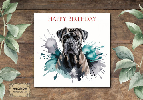 Dog 043 animal birthday - 043, card