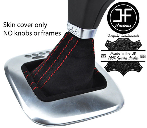 Red stitching real suede dsg - stitching,