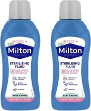 2 x Milton Sterilising Fluid