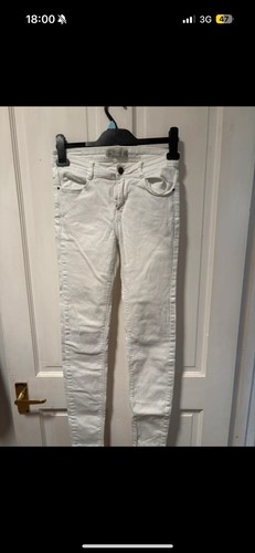 Zara white jeans size - zara,