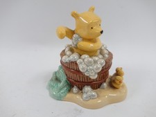 Royal Doulton Classic Pooh Bathtime Figurine WP49 Disney 2003 Collectible Rare