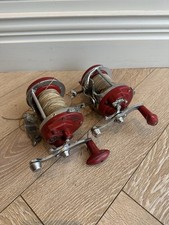 Pair Of K.P Morritt Intrepid Sea Streak Fishing Reels Vintage - Untested Faulty