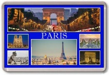 FRIDGE MAGNET - PARIS - Large