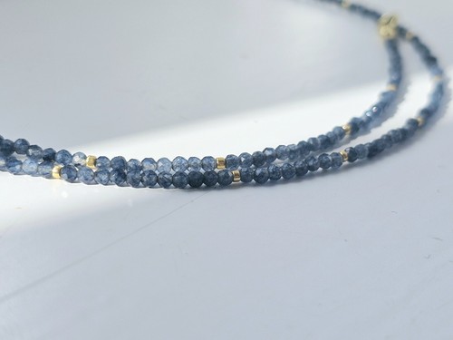 Genuine blue sapphire necklace - genuine,