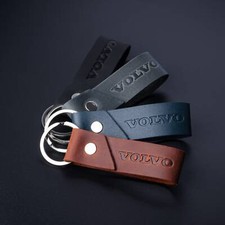 Volvo Leather Keyring