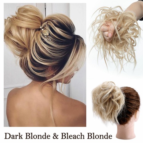 Extra large messy bun curly - bun,