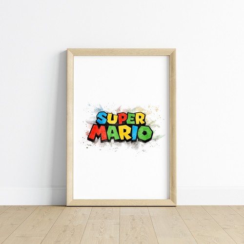 Super mario wall art - art, print