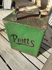 Vintage Pratts 2 Gallon Petrol