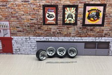 1:64 Chrome Deep Dish Rims For