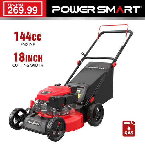Powersmart gas push lawn - powersmart, 18"