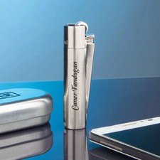 CLIPPER Engraved SILVER STEEL
