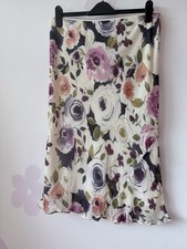Laura Ashley Floral Silk Midi