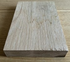OAK Hardwood Planed Timber Offcut - 22.5 x 14.7 x 3.3cm - Wood DIY Crafts 621