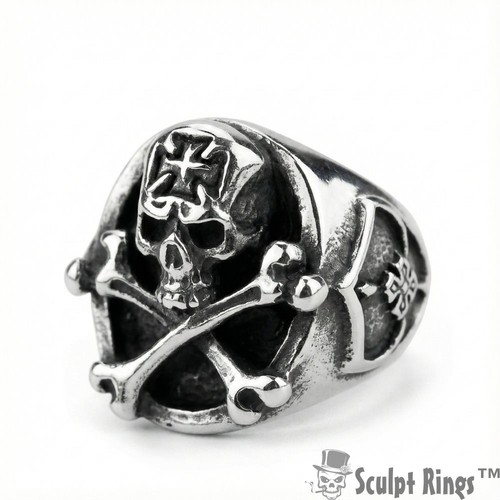 Sculpt rings skull - skull, &