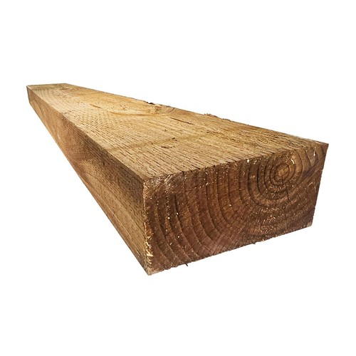 Treated brown sleeper - treated,