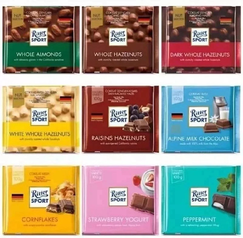 Ritter treat chocolate box - treat, mix