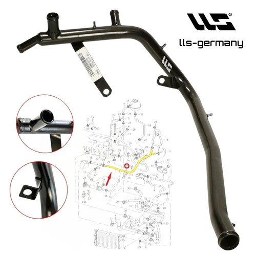 Coolant pipe for - coolant,