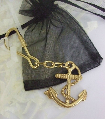 Brass keyring foul - brass,