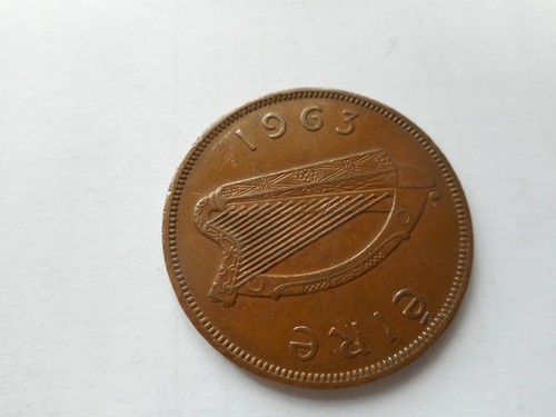 1963 ireland irish eire penny - 1963, ireland/irish/eire