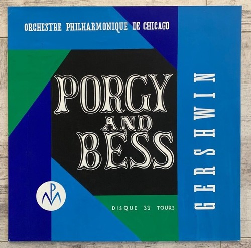 Gouache project vinyl porgy - gouache,
