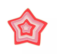 Star pin badge, enamel badge