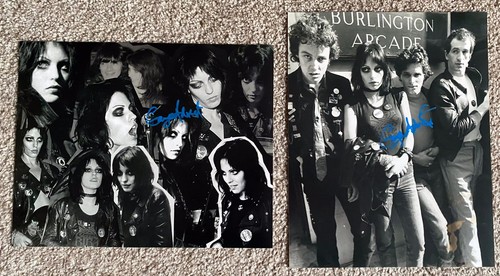 Gaye advert 2 x - advert, signed