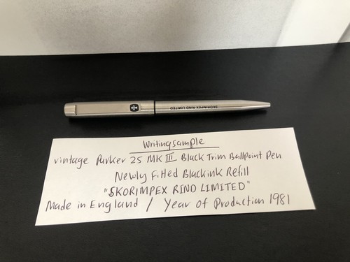 Vintage parker mk111 black - parker,