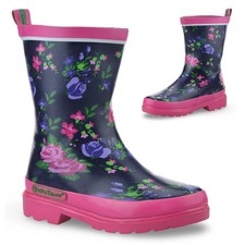 Girls Kids Waterproof Wellies