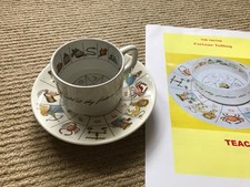 Taltos Fortune Telling Teacup set - cup, saucer, instructions