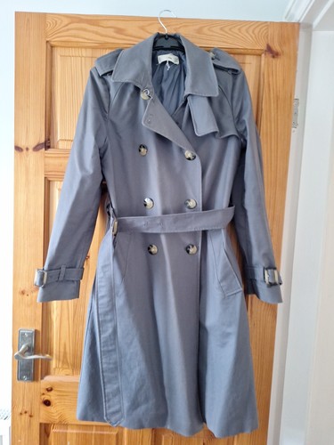 Mango grey trench coat - mango,