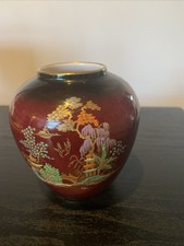 Crown Devon Fieldings ruby red